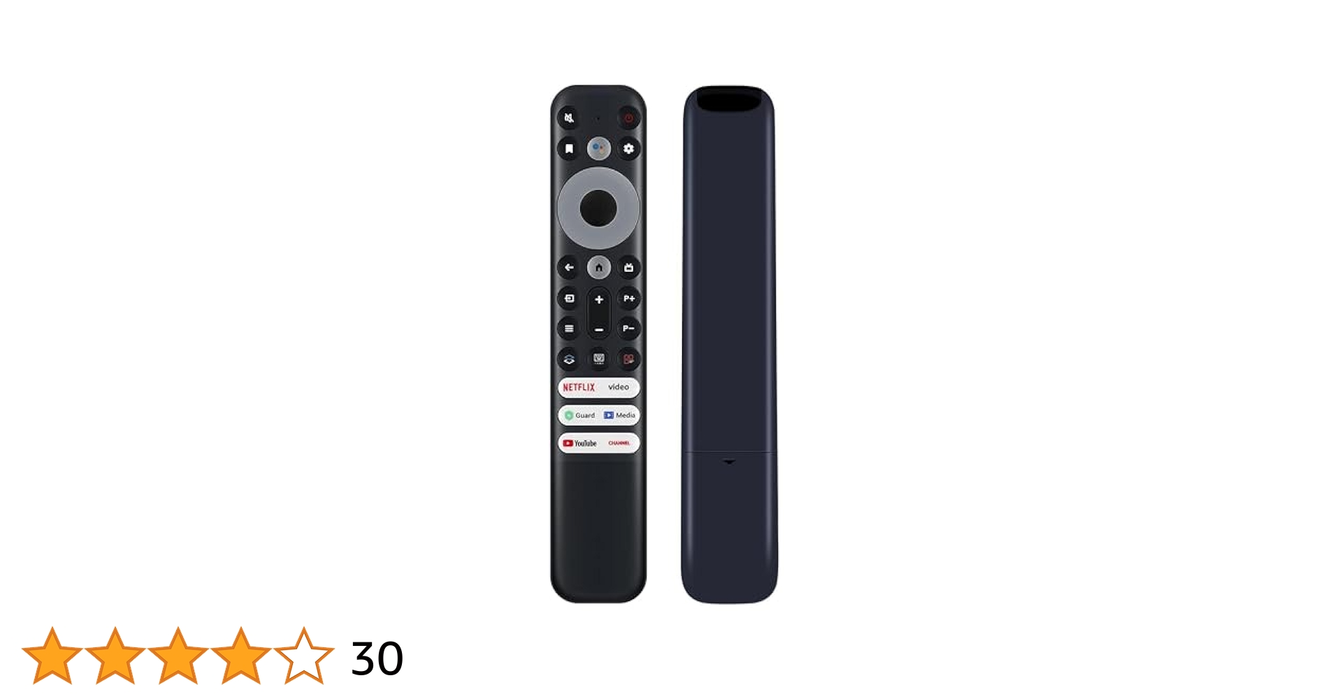 TCL 有機ELテレビ Google TV 付属リモコン Amazon | TCL-Google-TV-Remoteのユニバーサル交換用。TCL LED